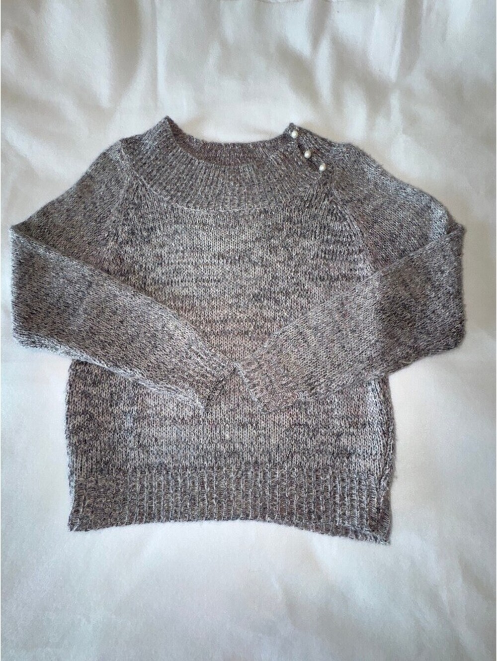 VINTAGE Sweater for Women with Pearl Accent- set of 2